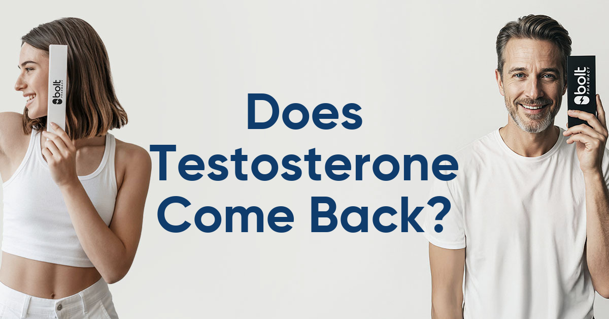 does testosterone come back after prostate treatment