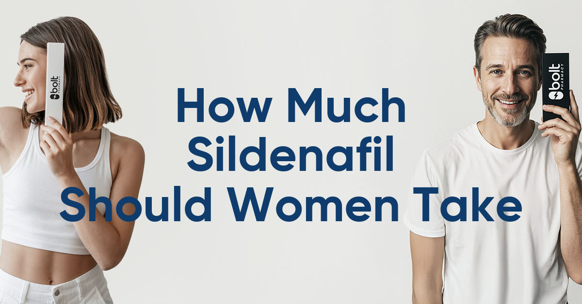 how much sildenafil should a woman take