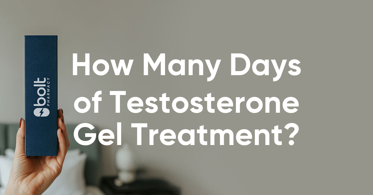 how many days of treatment with testosterone gel pump