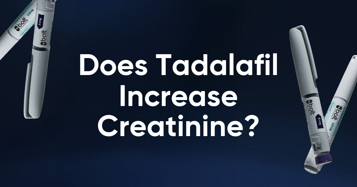 does tadalafil increase creatinine