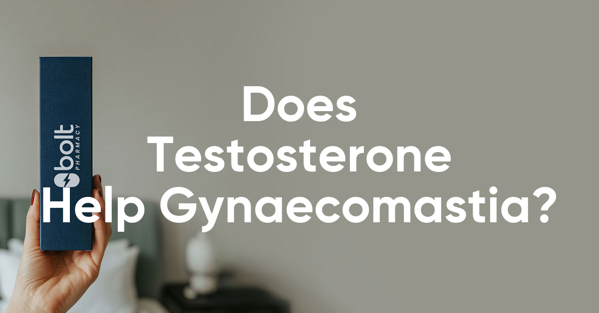 does testosterone treatment help with gynecomastia