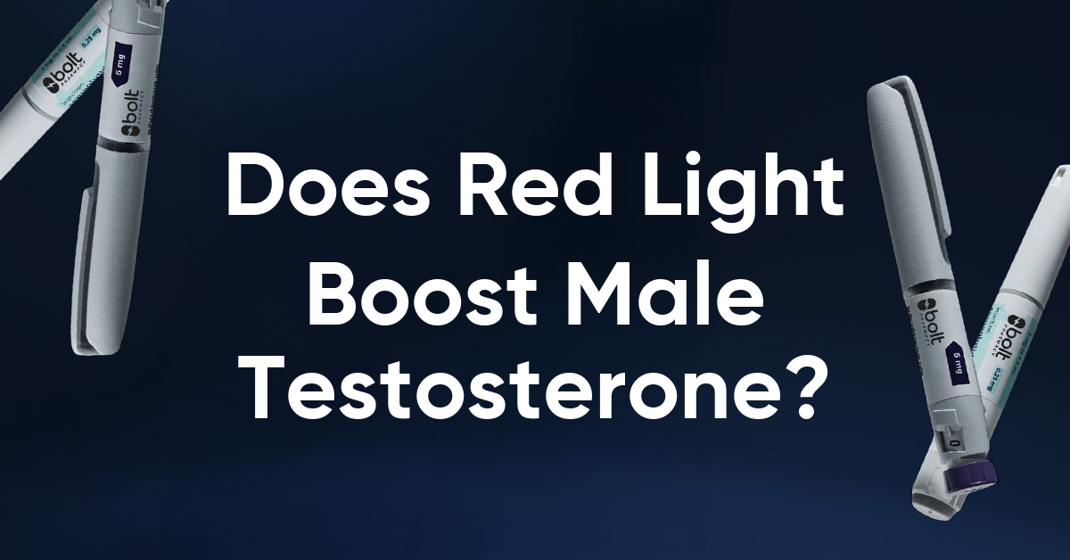 does pbm red light treatments help improve testosterone in men