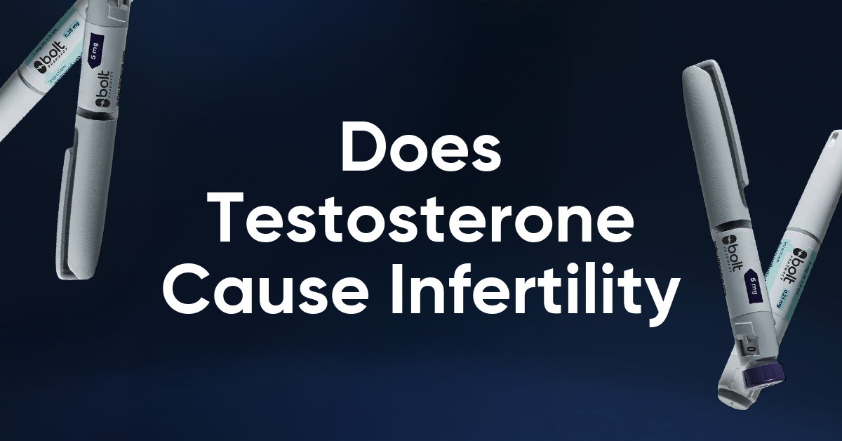does testosterone treatment cause infertility