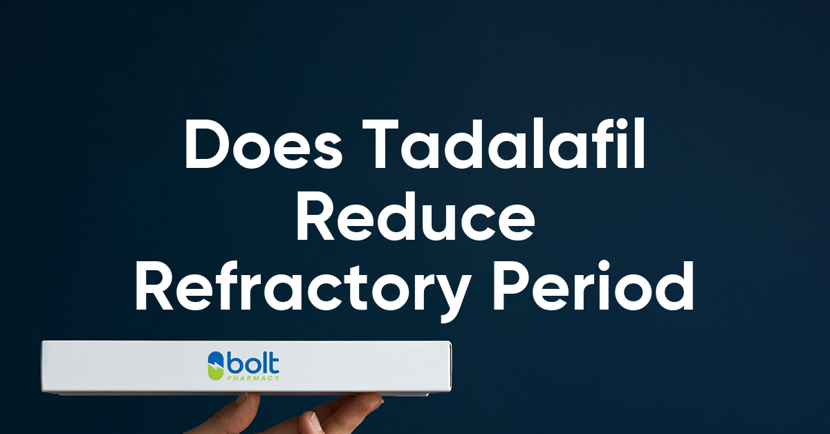 does tadalafil reduce refractory period