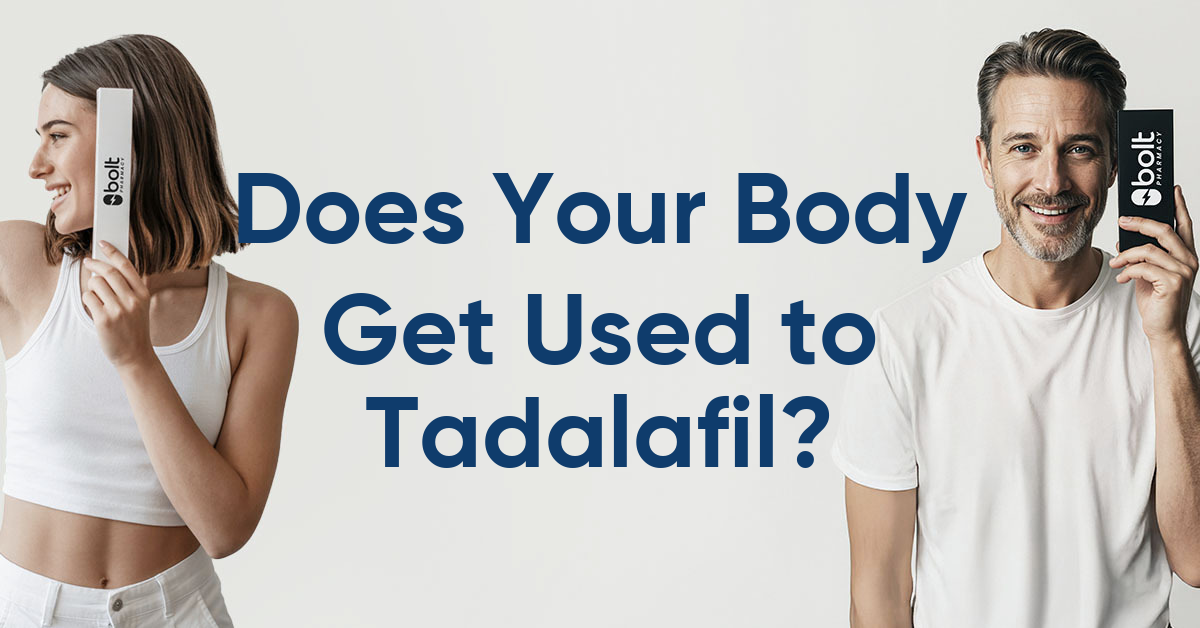 does your body get used to tadalafil