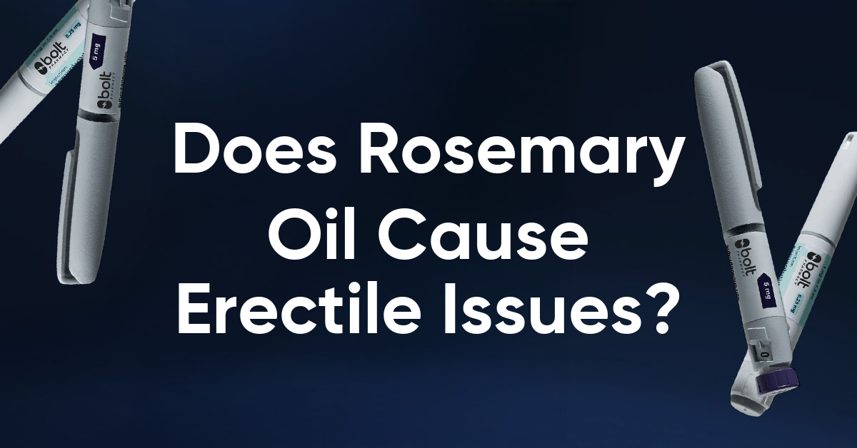 does rosemary oil cause erectile dysfunction