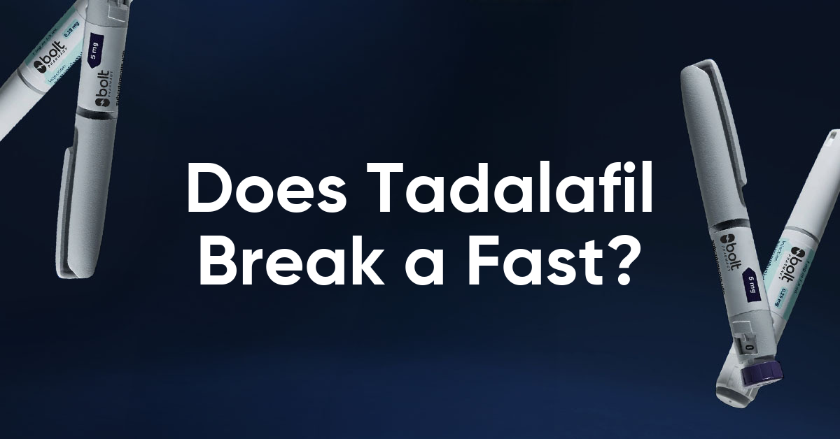 does tadalafil break a fast