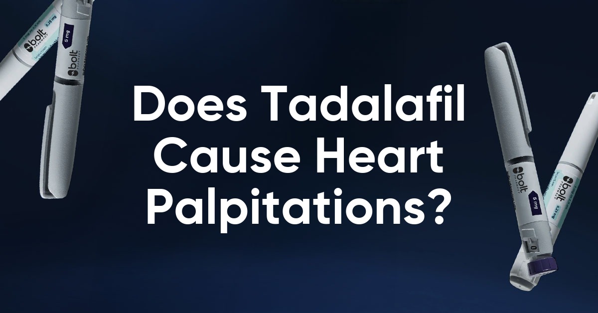 does tadalafil cause heart palpitations