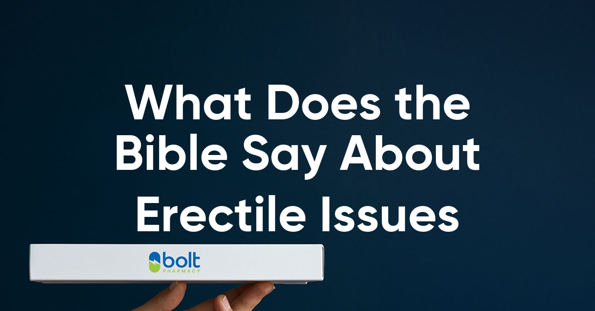 what does the bible say about erectile dysfunction