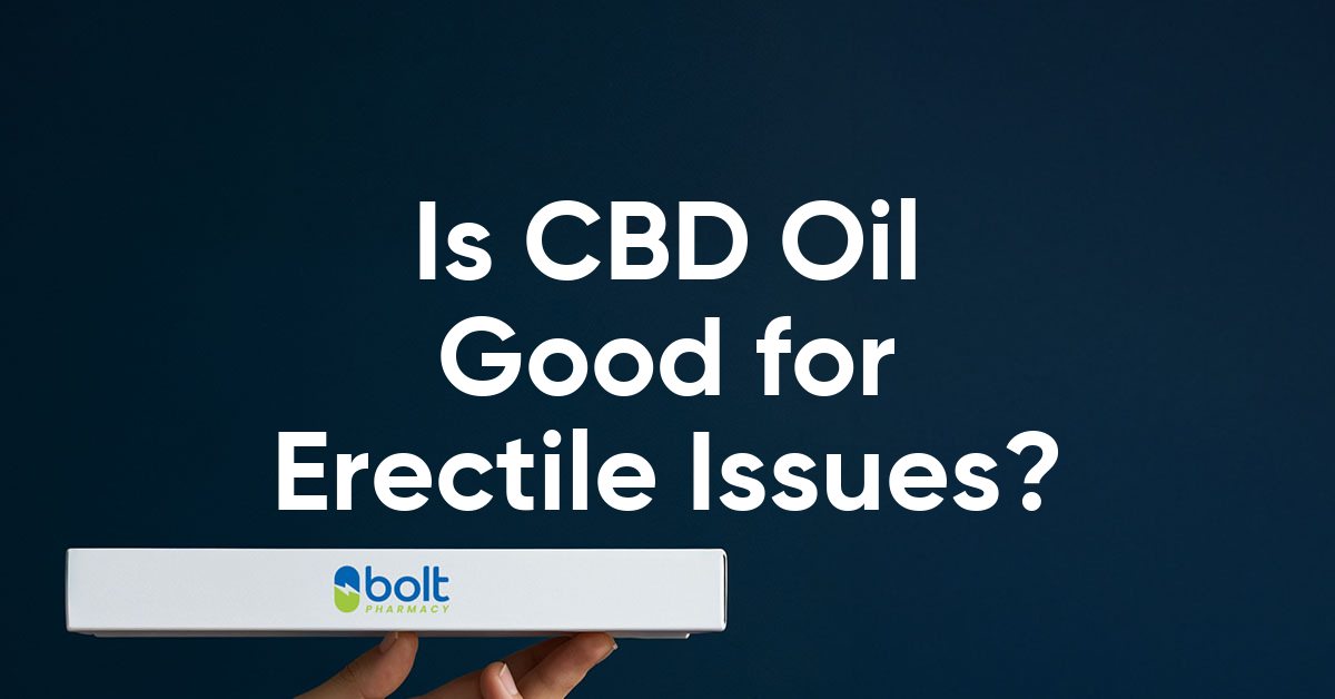 is cbd oil good for erectile dysfunction