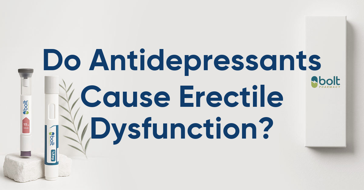 do antidepressants cause erectile dysfunction