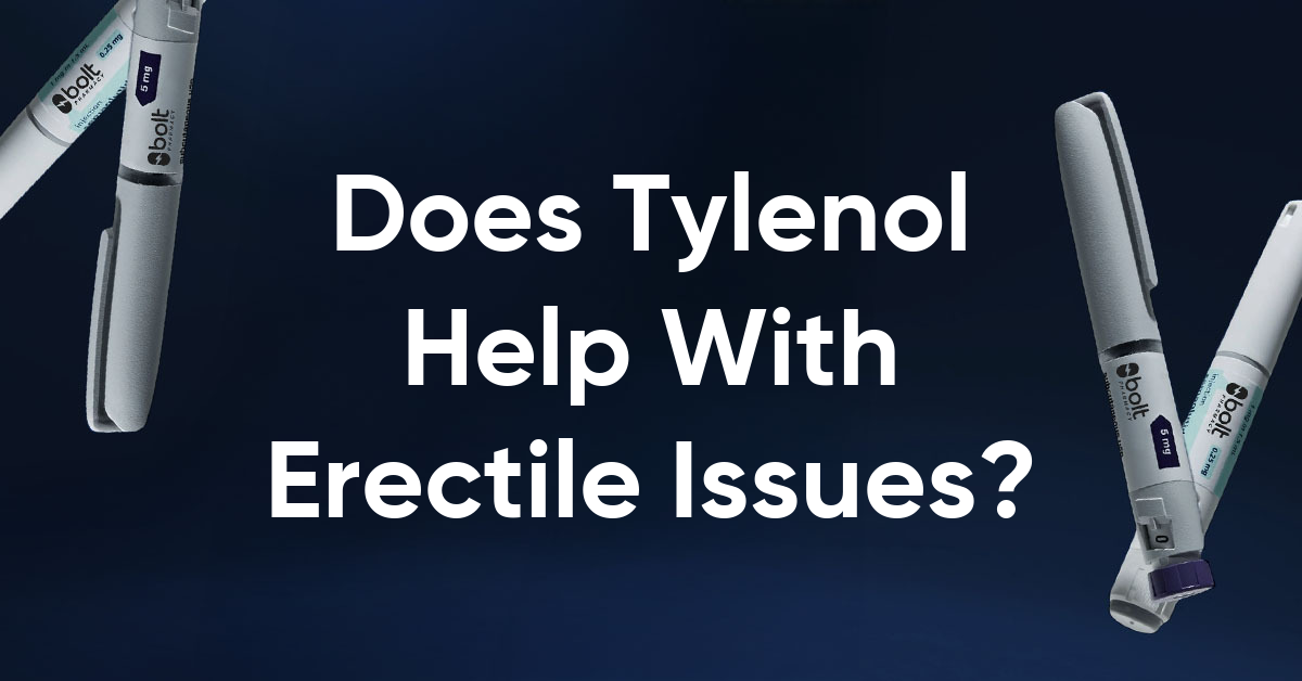 does tylenol help with erectile dysfunction
