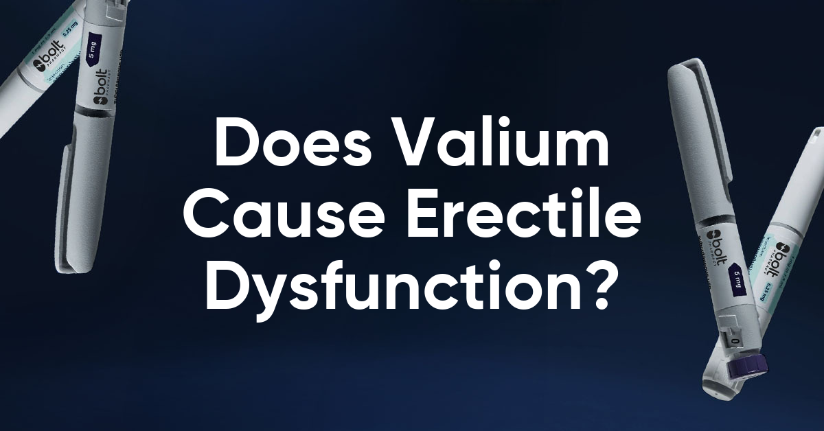 does valium cause erectile dysfunction