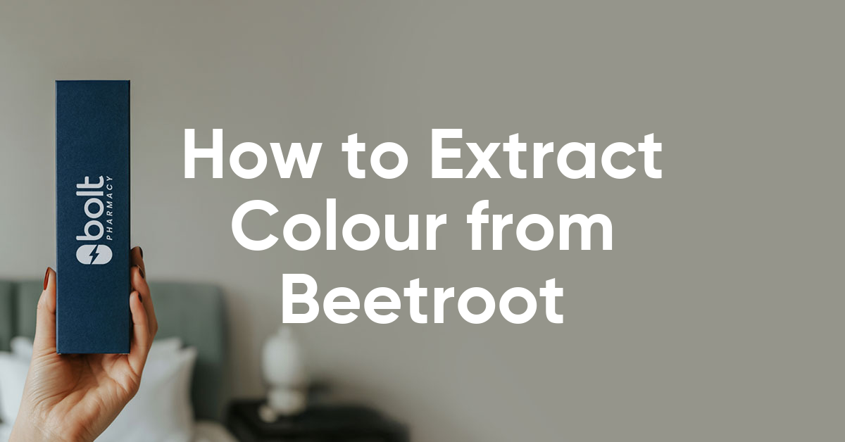 how to extract color from beetroot