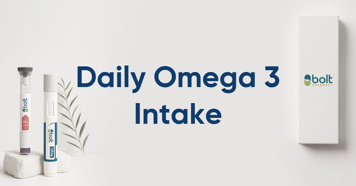 daily omega 3 intake