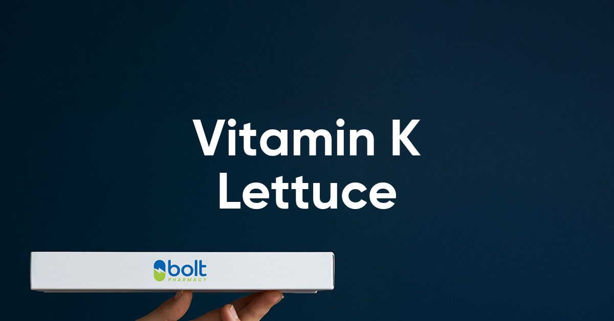 vitamin k lettuce