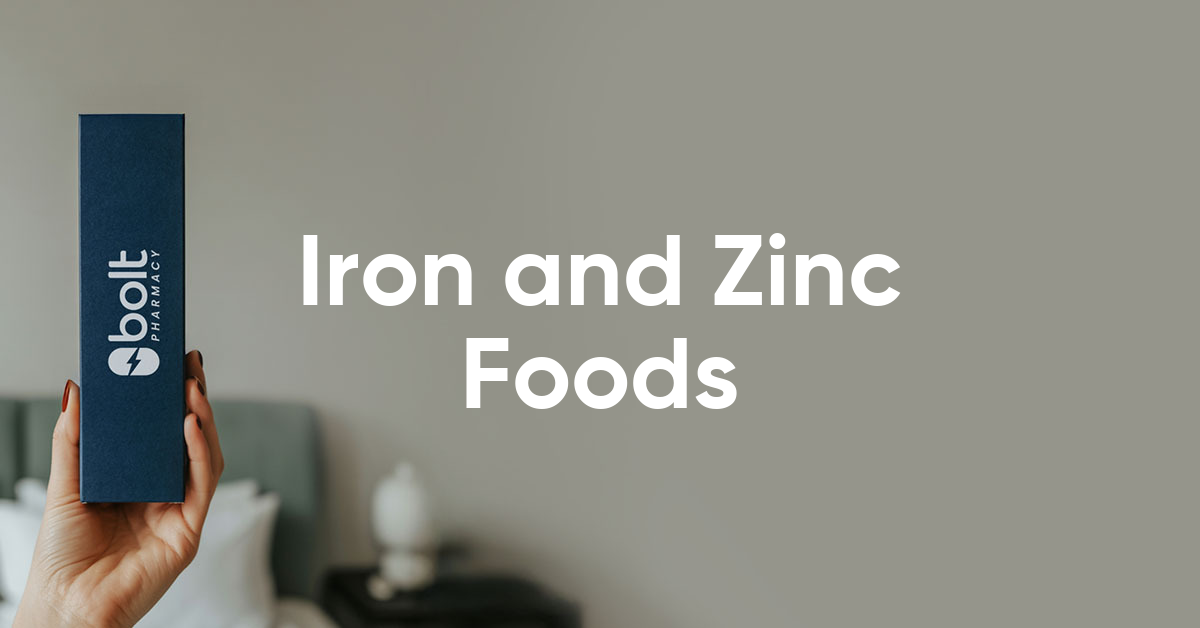 iron and zinc foods
