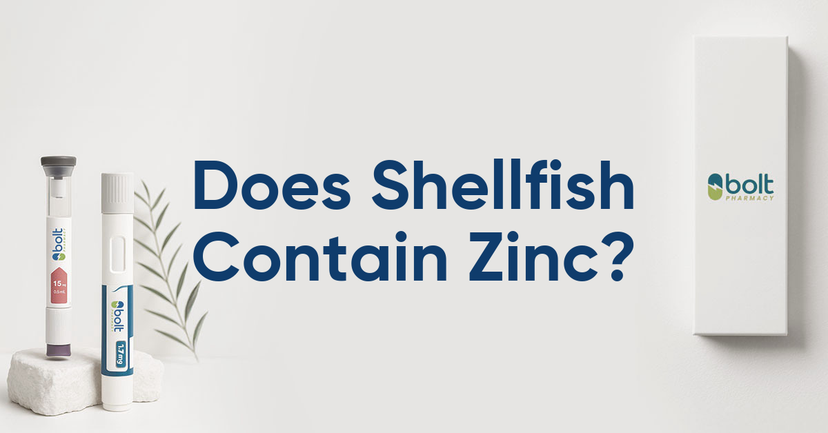 does shellfish contain zinc