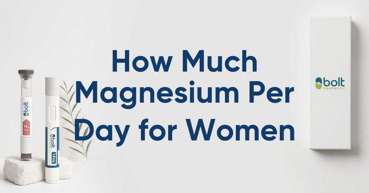 how much magnesium per day for a woman