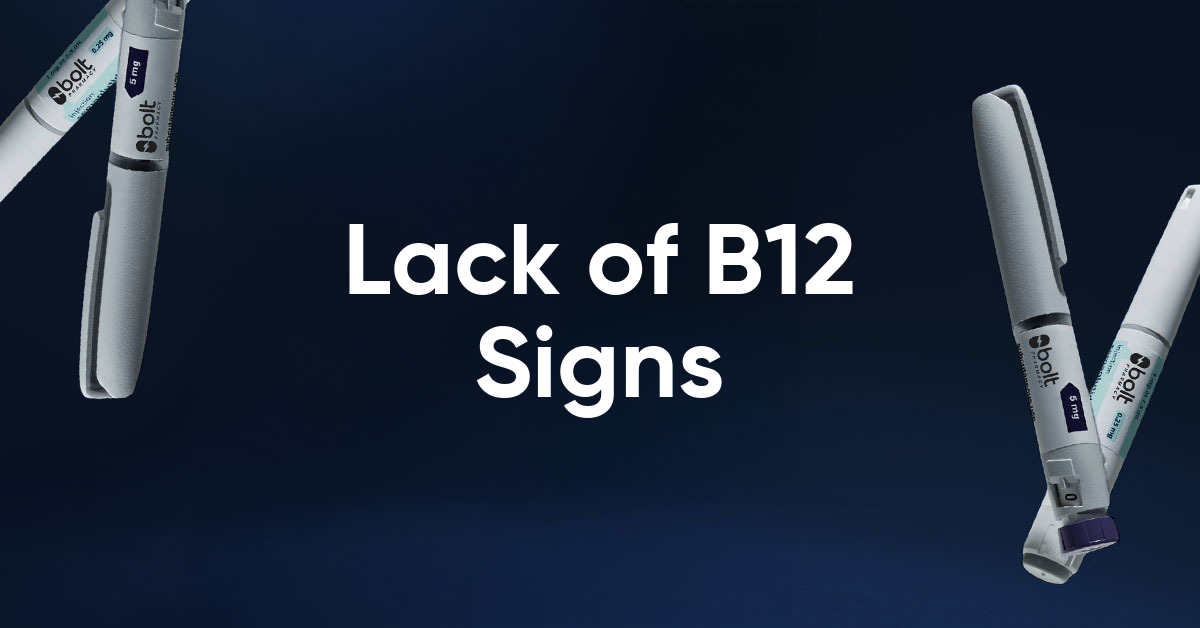 lack of b12 signs