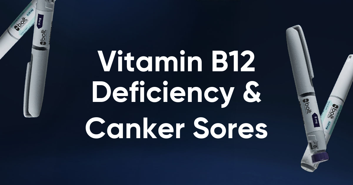 vitamin b12 deficiency canker sores
