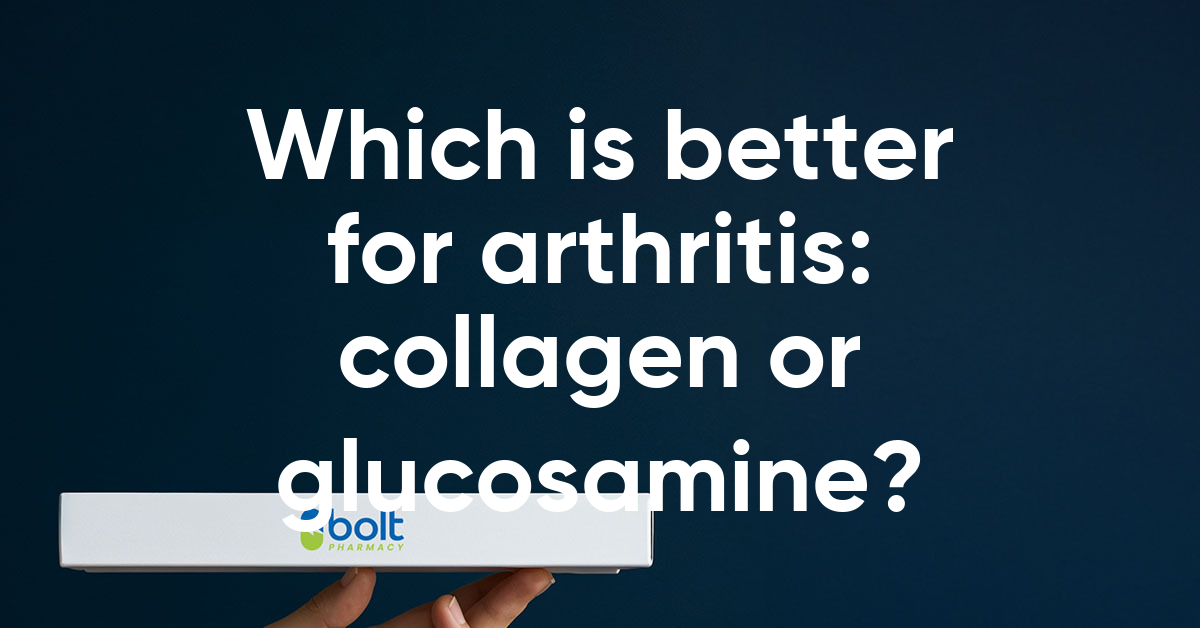 which is better for arthritis collagen or glucosamine
