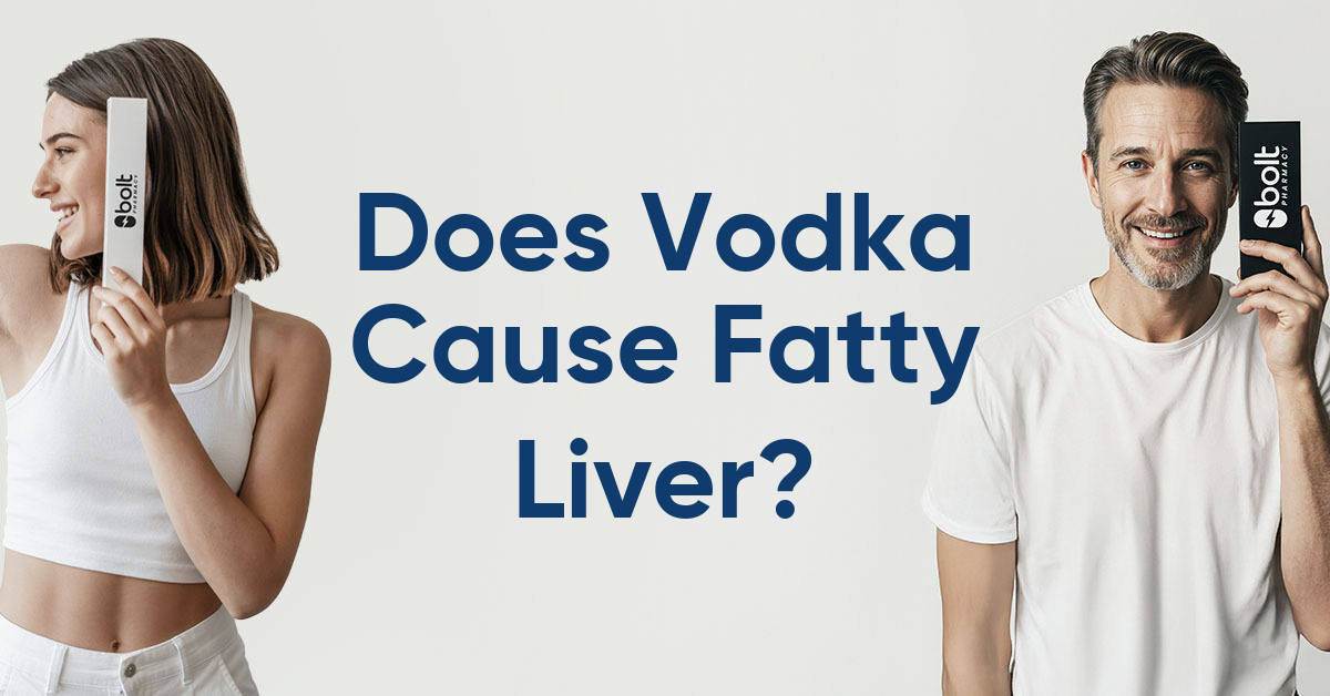 does vodka cause fatty liver
