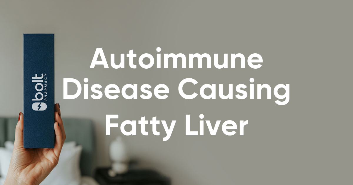 autoimmune disease that causes fatty liver