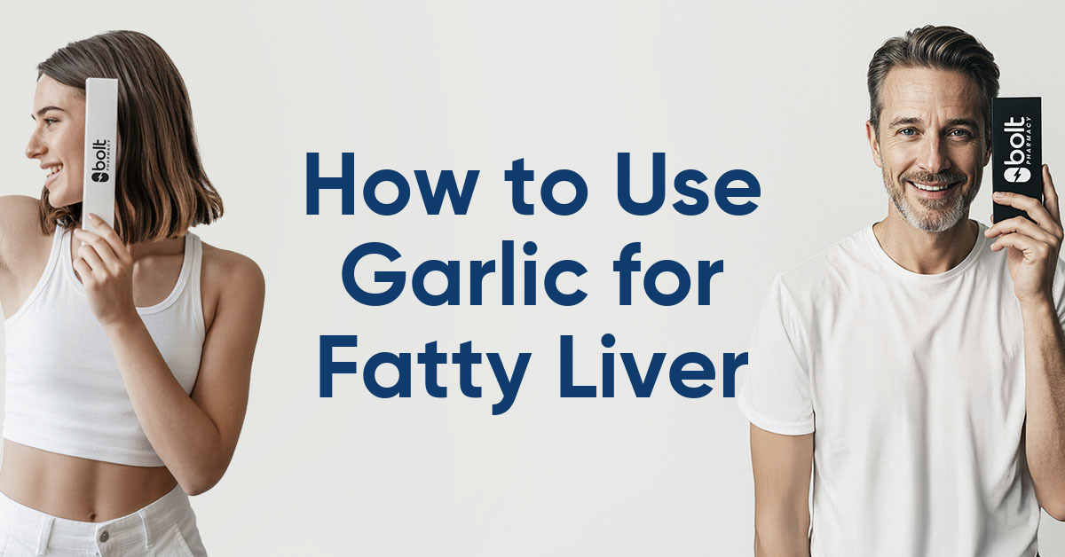 how to consume garlic for fatty liver