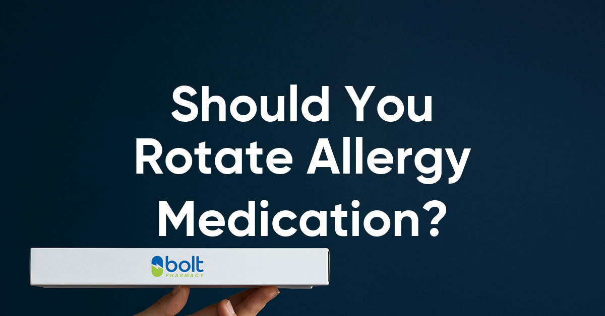 should you rotate allergy medication