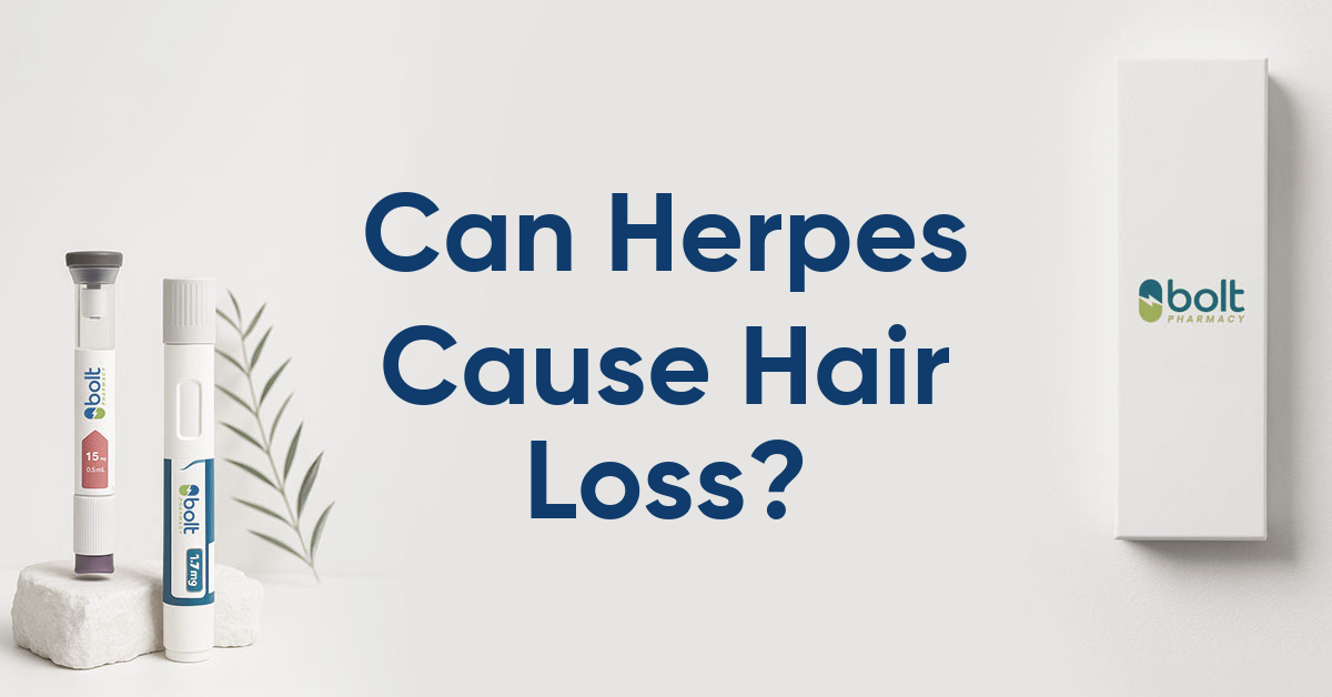 can herpes cause hair loss