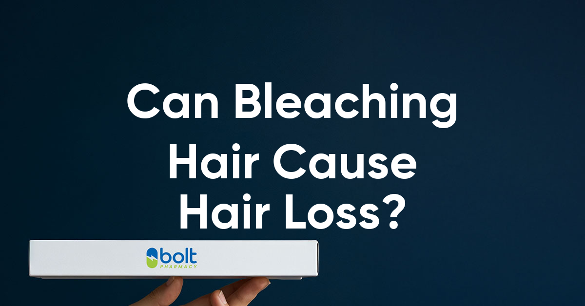 can bleaching hair cause hair loss