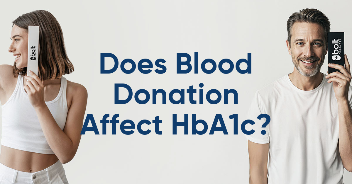 does blood donation affect hba1c results