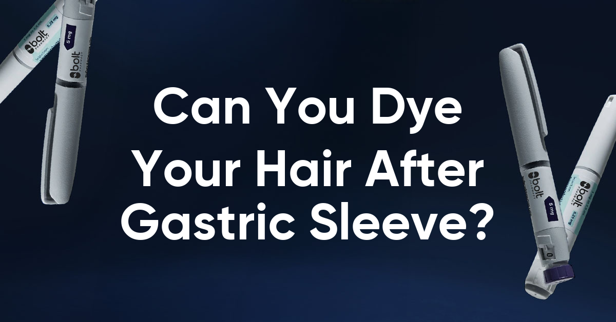 can you color your hair after gastric sleeve surgery