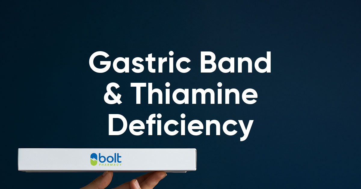 gastric band thiamine deficiency