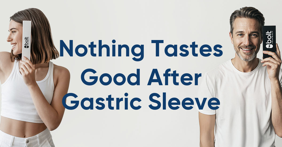 nothing tastes good after gastric sleeve