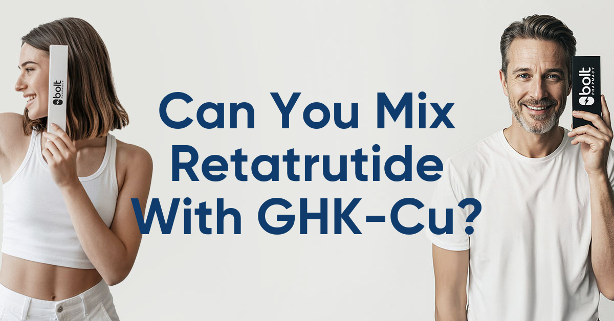 can you mix retatrutide with ghkcu