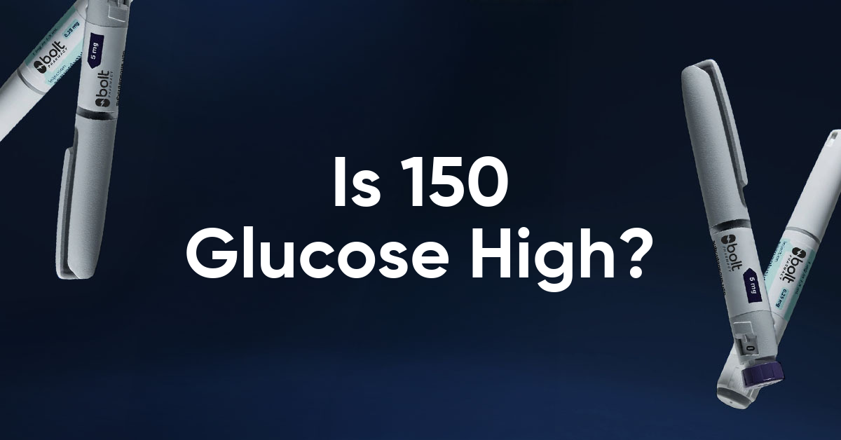 is 150 glucose high