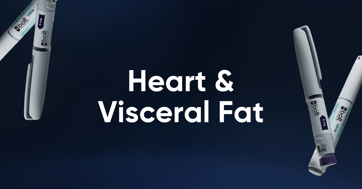 heart with visceral fat