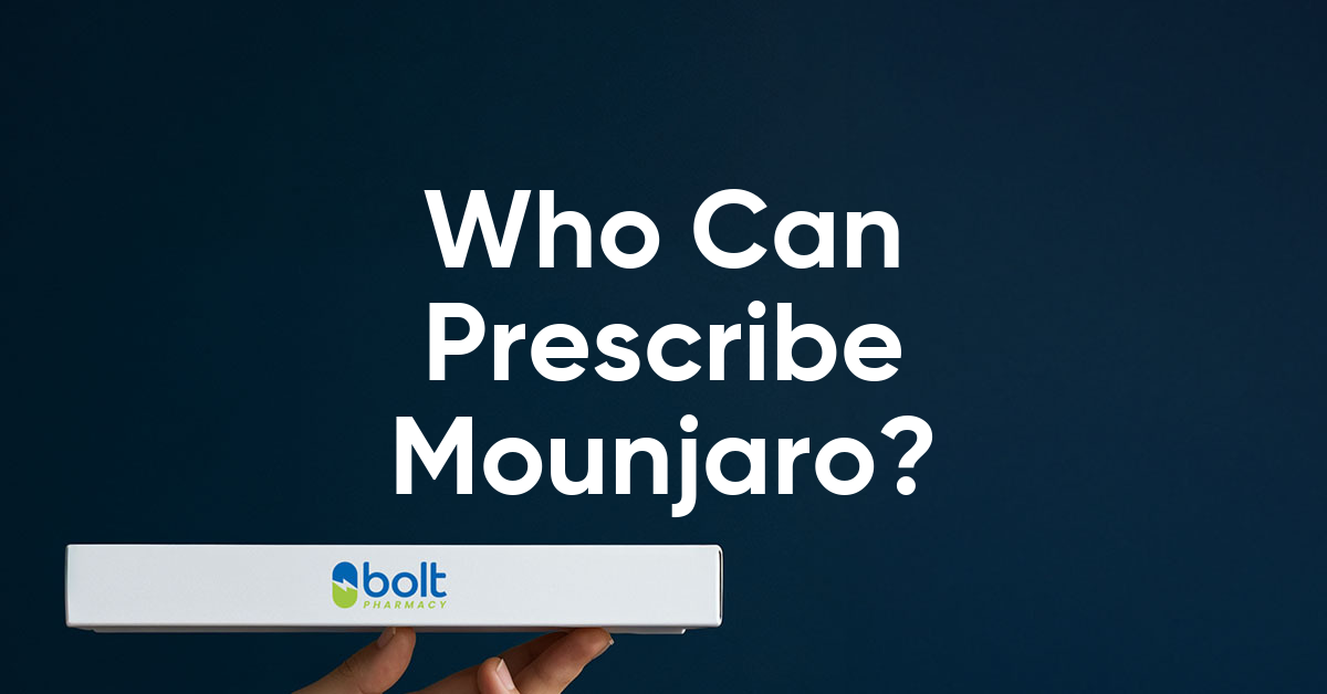 who can prescribe mounjaro