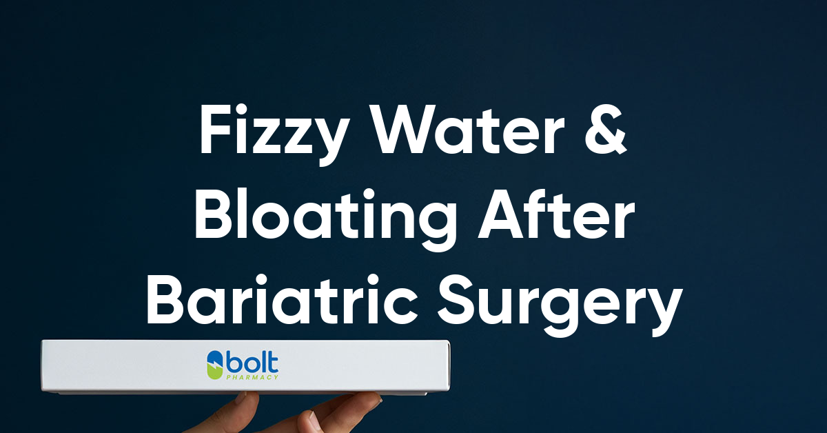 does carbonated water cause gas and bloating after bariatric surgery