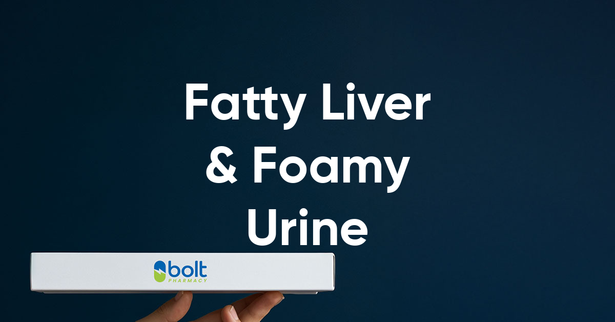 fatty liver and foamy urine