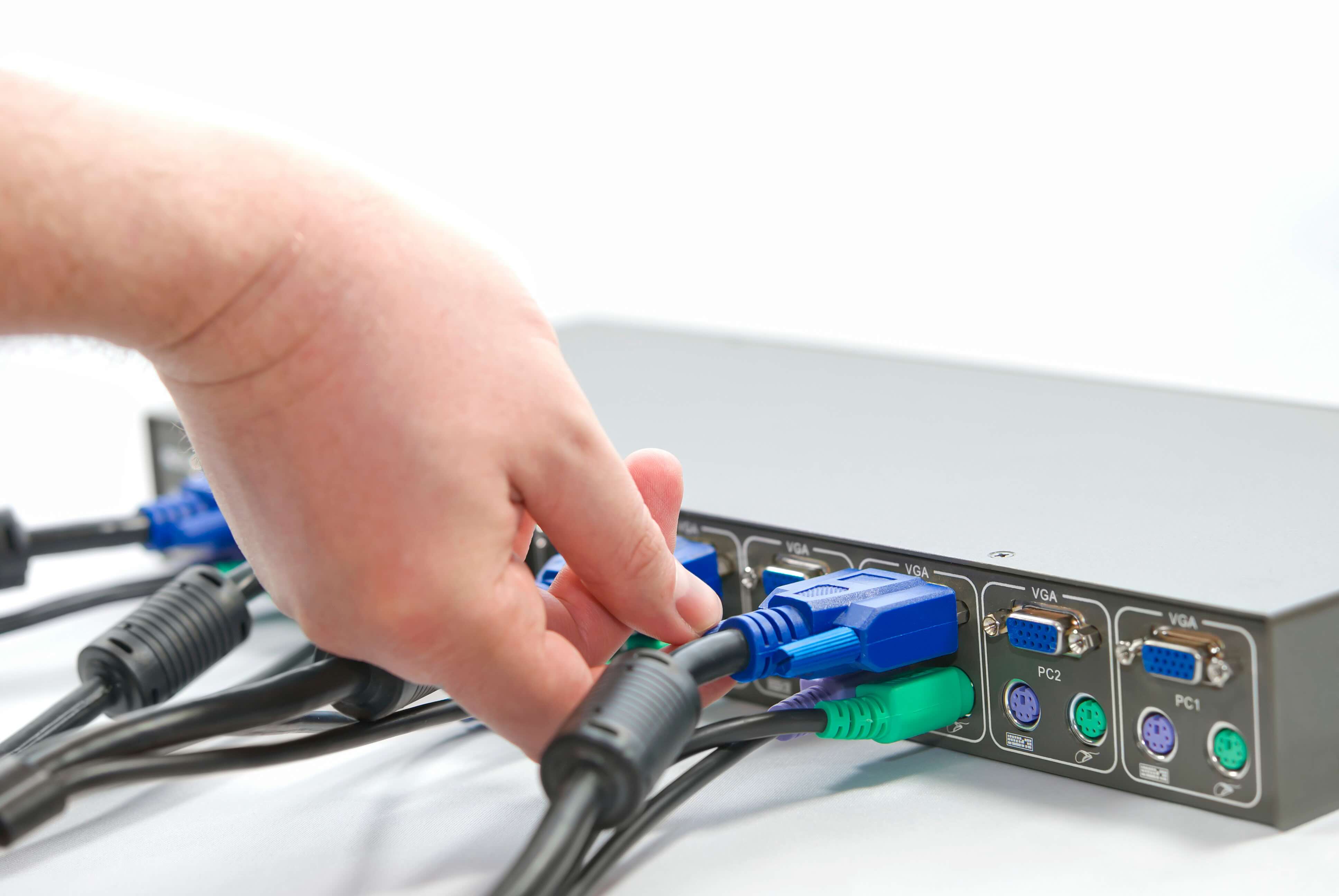 KVM Switches: One Setup, Total Control of Every Machine