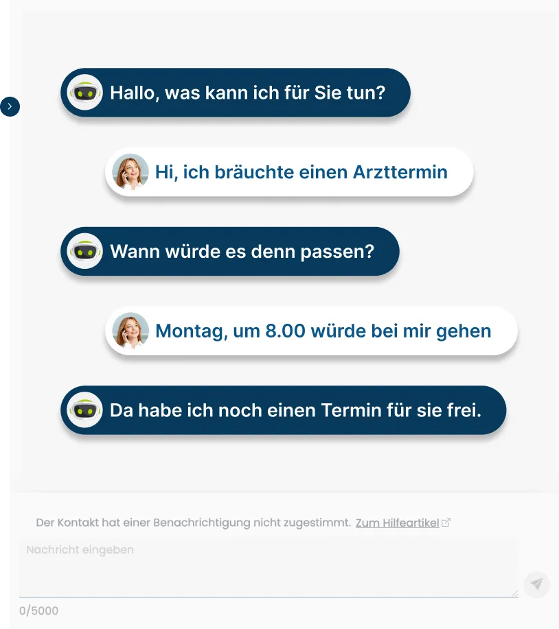 Vorschau eines Chatgespräches
