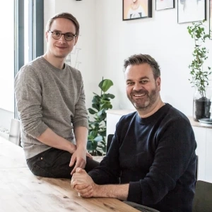 Portrait of Roman Witt and Arne Ewerbeck