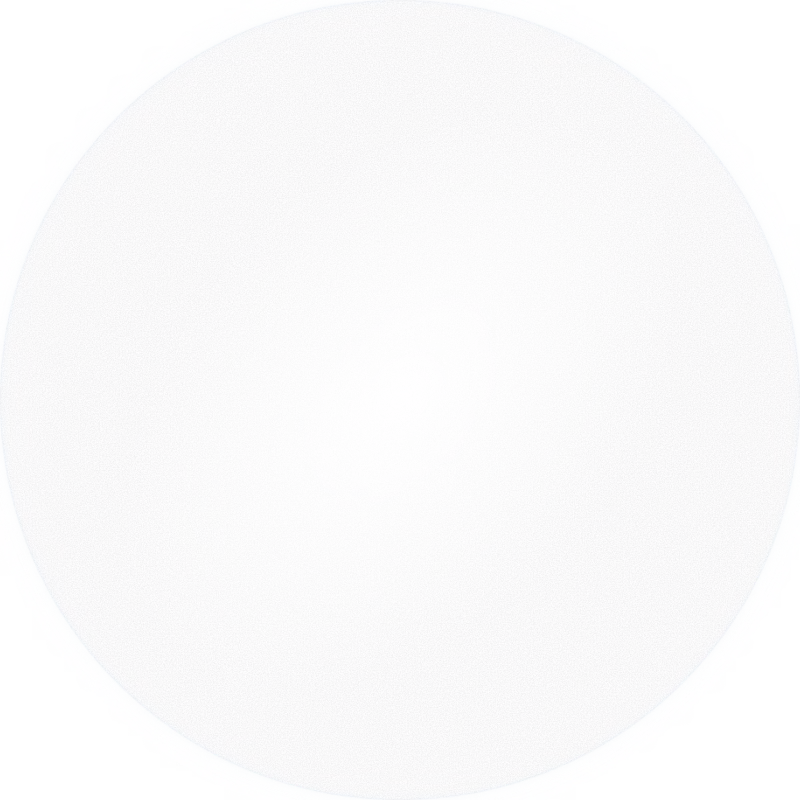 Weißer Kreis mit radialem Verlauf und Noise Pattern