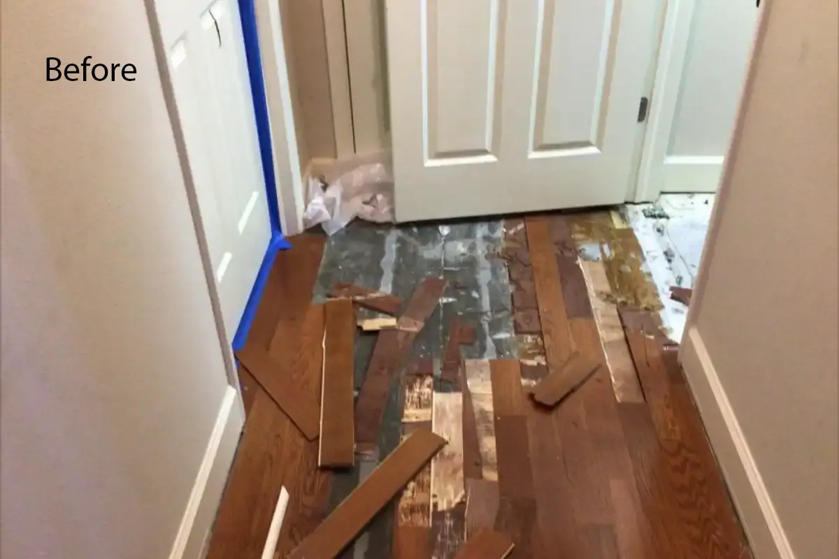 home before water damage