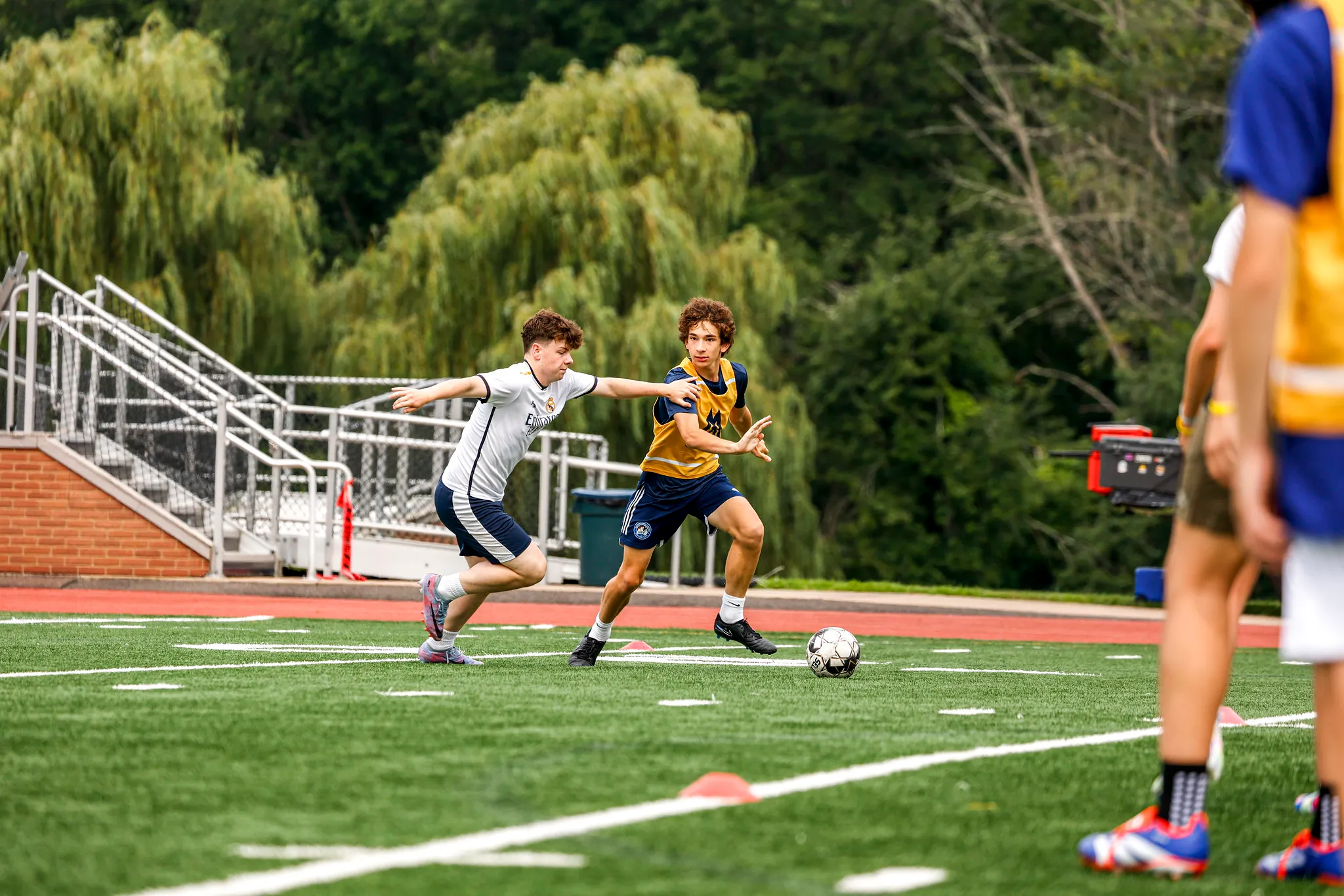 Children inspired through athletic activities