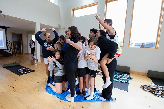 Camp program centered on health and wellness