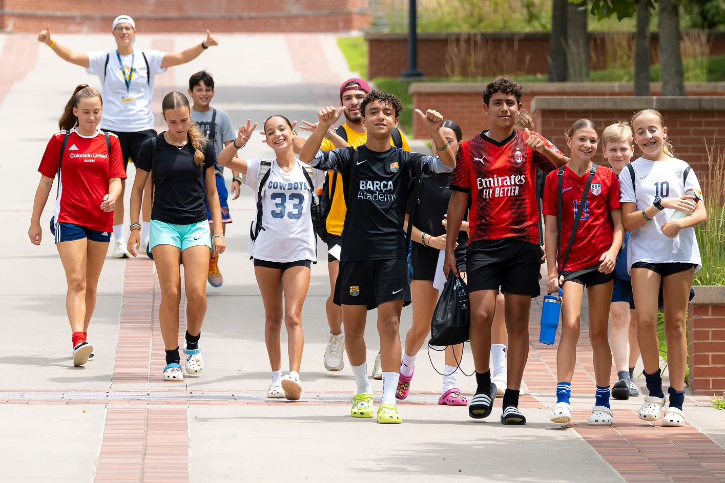Kids enjoying a positive camp environment